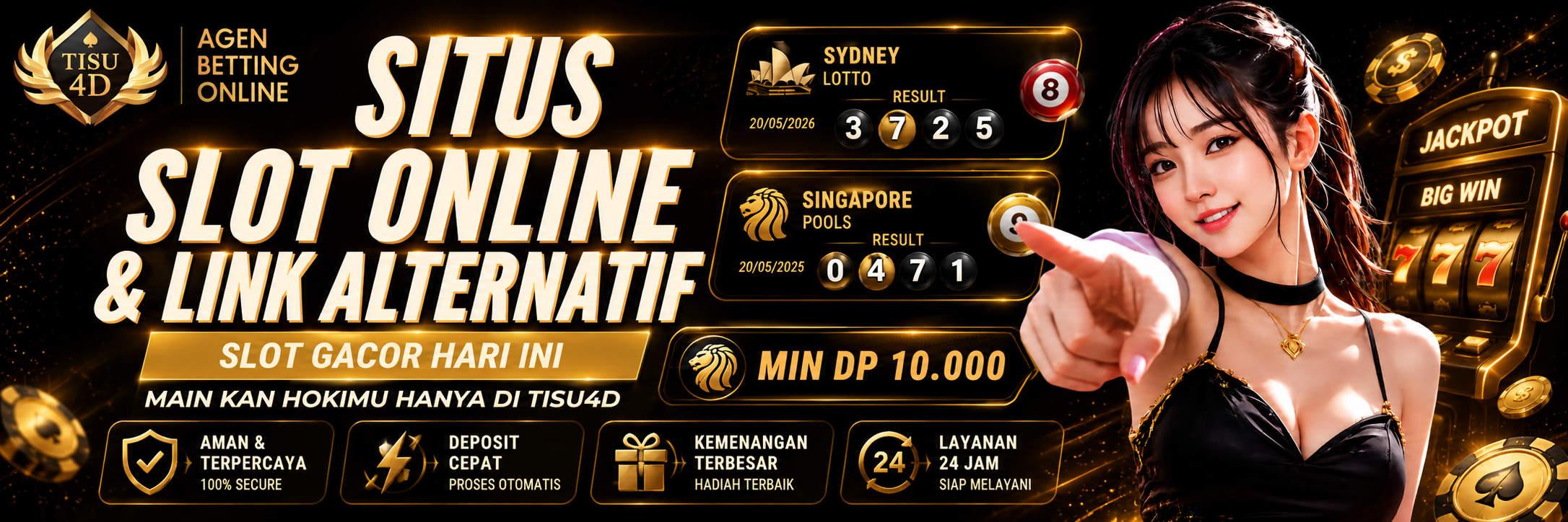 Banner panjang TISU4D